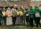 Kodim Indramayu & Persit Bantu Warga Kurang Mampu