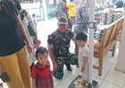 Babinsa Eryana Teguhkan Sinergi Kesehatan di Posyandu Karangasem